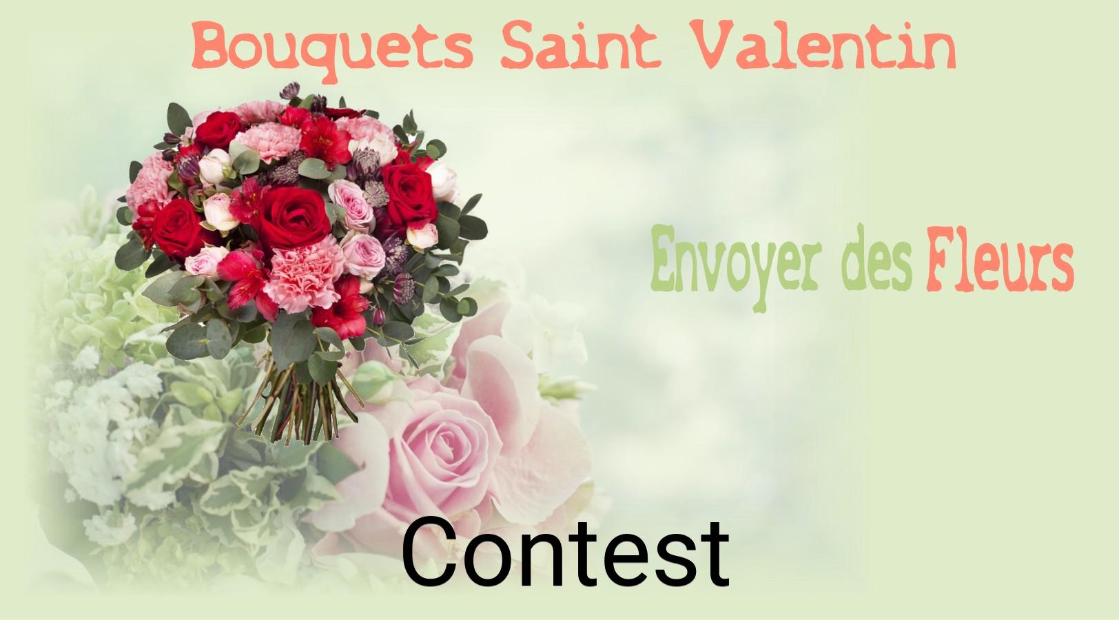 Roses de Saint-Valentin livrées à Contest